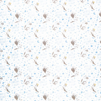 Where the Wild Things Are - Rumpus Blue Yardage