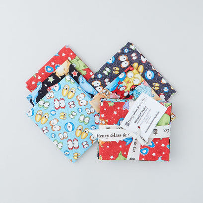 Monster'ocity Glow in the Dark Fat Quarter Bundle