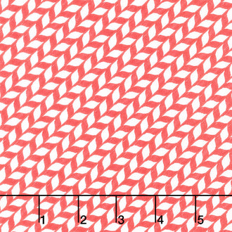Frosty Merry-Mints - Peppermint Stripe Red Yardage