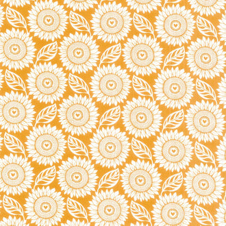 Sunflowers in my Heart - Tournesol Golden Yardage