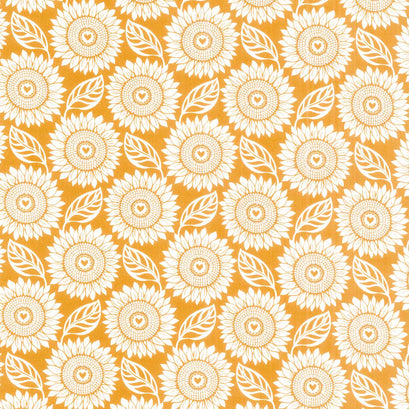 Sunflowers in my Heart - Tournesol Golden Yardage