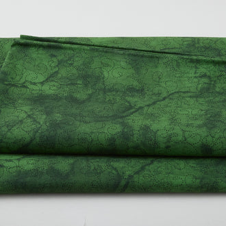 Stitch - Printed Stitches Green 108" Wide 3 Yard Cut