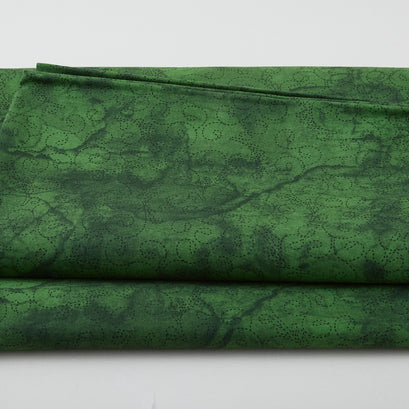 Stitch - Printed Stitches Green 108" Wide 3 Yard Cut