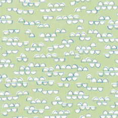 Cozy Cotton Flannels - Over the Moon Full Collection Half Circles Meadow Yardage Primary Image
