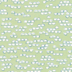 Cozy Cotton Flannels - Over the Moon Full Collection Half Circles Meadow Yardage Primary Image