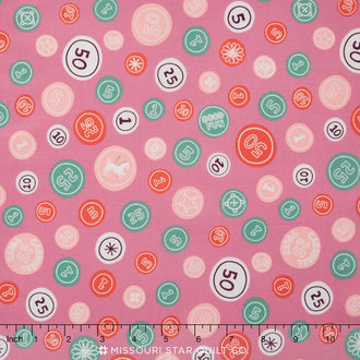 Penny Arcade - Pocket Change Petunia Yardage