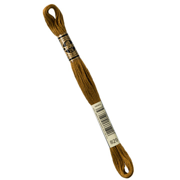 DMC Embroidery Floss - 829 Very Dark Golden Olive Primary Image