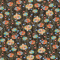 Cleo - Bejeweled Circle Black Metallic Yardage Primary Image