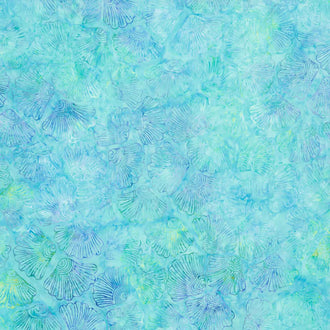 Tonga Batiks - Splash Shell Petals Aruba Yardage