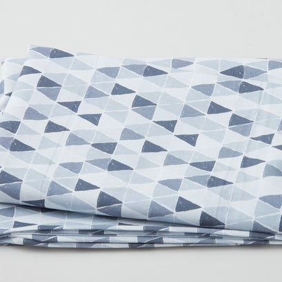 Winter Days - Mini Triangles Gray 2 Yard Cut