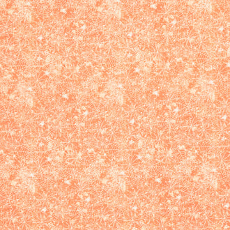All Hallows Eve - Spider Web Orange Yardage