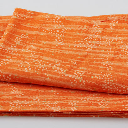 Dewdrop - Dewdrop Mandarin Metallic 2 Yard Cut