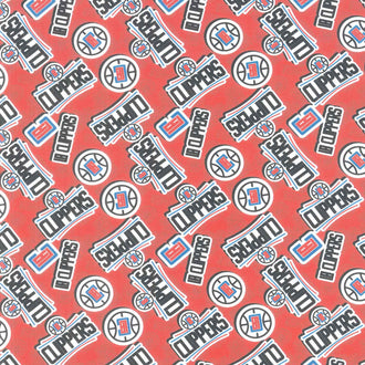 NBA - Los Angeles Clippers Sticker Toss Red Yardage