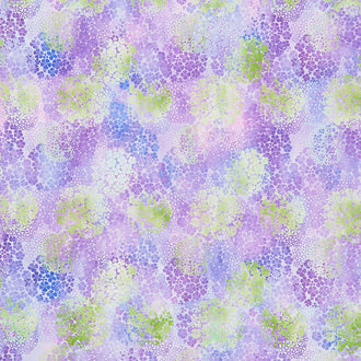 Garden of Dreams II - Blooms Purple Yardage