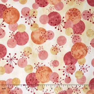 Cosmic Fusion - Cosmic Bubble Pink Yardage