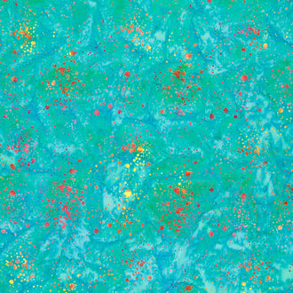 Paint Splatter - Dots Airbrush Yardage