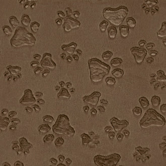 Luxe Cuddle® - Paws Truffle Minky Yardage