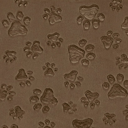 Luxe Cuddle® - Paws Truffle Minky Yardage
