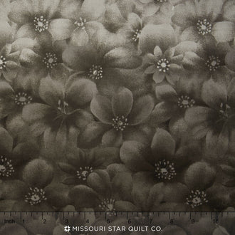 Serenity 22 - Floral Gradation Taupe Yardage