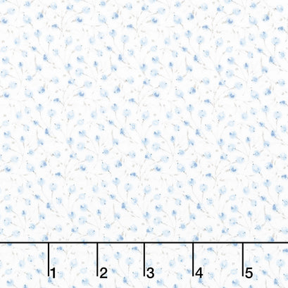 Woodland Frost - Winter Berries White Yardage
