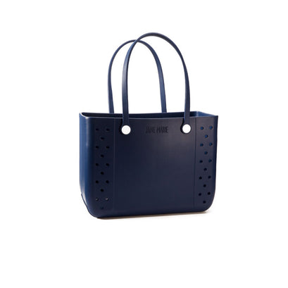 Tote-Ally Multi-Purpose Rubber Tote - Medium Navy