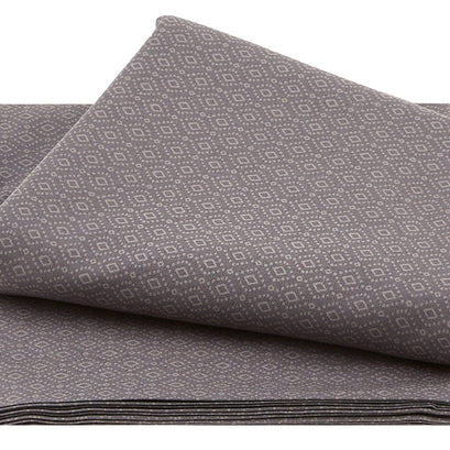 Wilmington Essentials - Dash of Pepper Boho Diamonds Medium Charcoal 3 Yard Cut