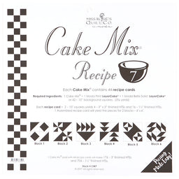 Cake Mix Recipe 7 by Miss Rosie's Quilt Co