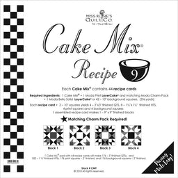 Cake Mix Recipe 9 by Miss Rosie's Quilt Co Primary Image