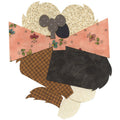 Calico Bowtie Cat Precut Fused Appliqué Pack