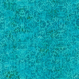 Calypso II - Coral Tonal Teal Yardage