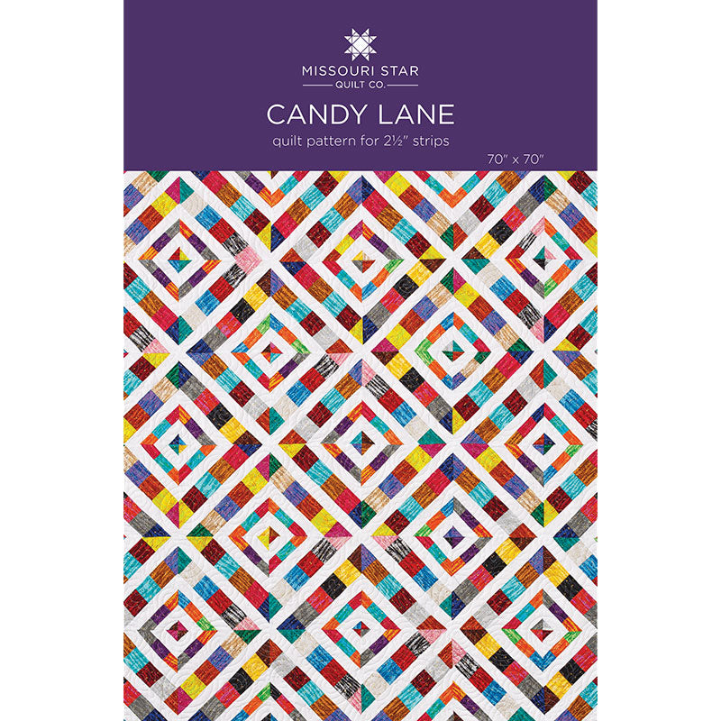 Candy Lane Quilt Pattern by Missouri Star Modern | Missouri Star Quilt Co.
