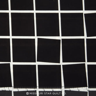 Canvas Prints 2 - Tilt Boxes Black Yardage
