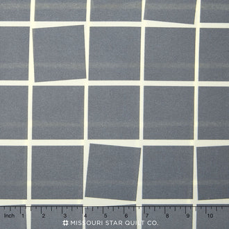 Canvas Prints 2 - Tilt Boxes Grey Yardage