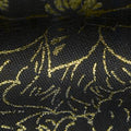 Cardinal Song Metallic - Toile Ebony Yardage