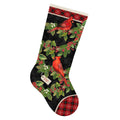 Cardinal Woods - Stocking Cream Multi Digitally Printed Panel