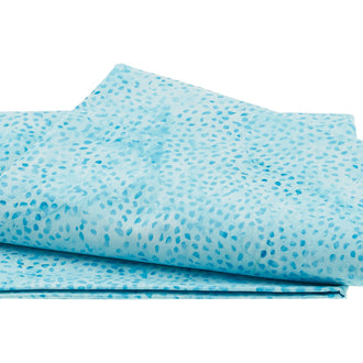 Caribbean Cool Batiks - Little Seed Light Aqua 2 Yard Cut