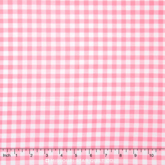 Carolina Gingham - 1/4" Check Candy Pink Yardage