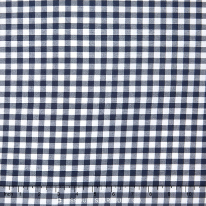 Carolina Gingham - 1/4" Check Navy Yardage