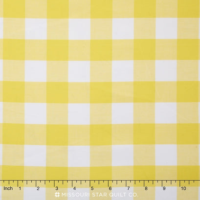 Carolina Gingham - 1" Woven Check Sunflower Yardage