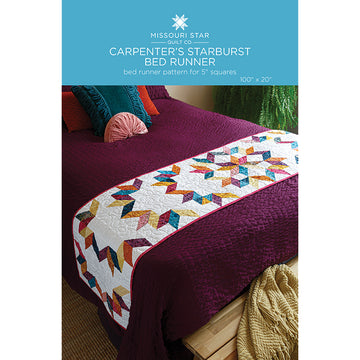 Carpenter's Starburst Bed Runner Pattern by Missouri Star