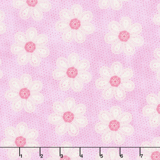 Carrot Patch - Monotone Daisy Yardage