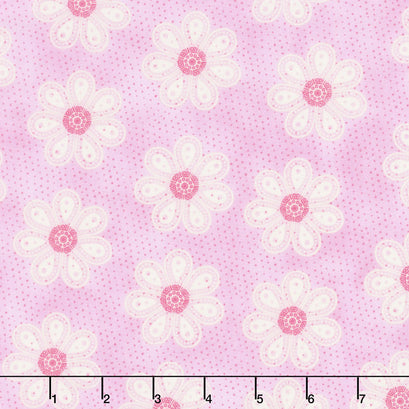 Carrot Patch - Monotone Daisy Yardage