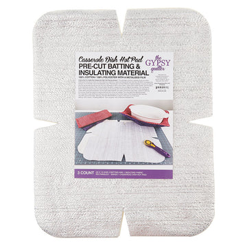 Casserole Dish Hot Pad Pre-Cut Batting & Insulating Material