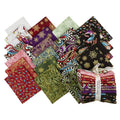 Cat-I-Tude Christmas Metallic Fat Quarter Bundle