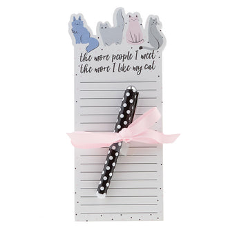 Cat People Notepad & Pen