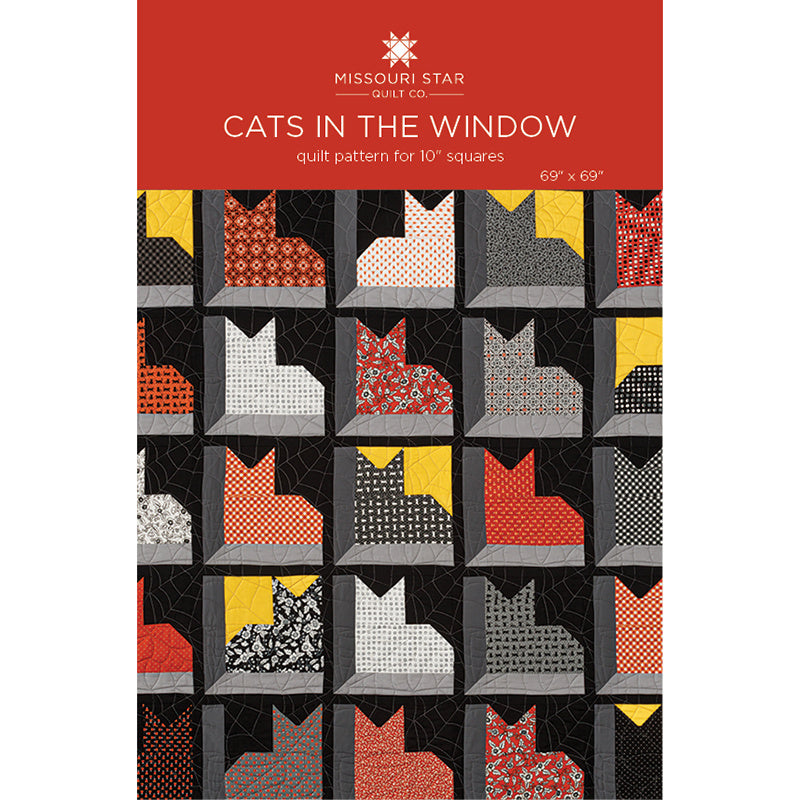 Cats in the Window Quilt Pattern by Missouri Star Primary Image