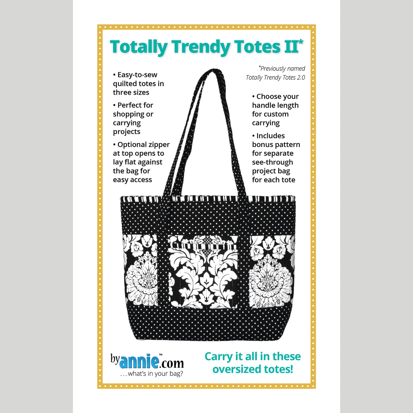 Totally Trendy Totes II Pattern Primary Image