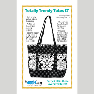 Totally Trendy Totes II Pattern