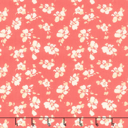 All Is Well - Rising Blooms Red Yardage Primary Image