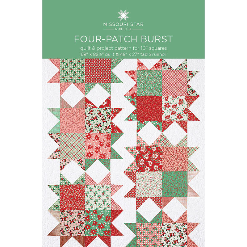 Four-Patch Burst Quilt Pattern by Missouri Star Primary Image